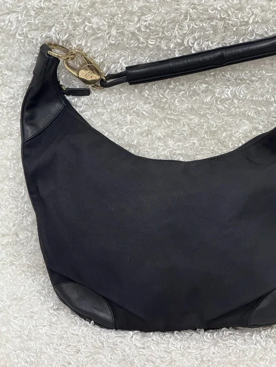 Gucci Leather Trimmed Nylon Hobo Bag - Picture 3 of 16